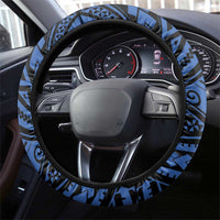 Vanuatu Tafea Province Steering Wheel Cover Unique Tropical Tribal Pattern LT01 - Polynesian Pride