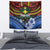 Personalised Vanuatu Tafea Province Tapestry Unique Tropical Tribal Pattern