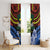 Personalised Vanuatu Tafea Province Window Curtain Unique Tropical Tribal Pattern