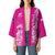 Custom New Zealand Rugby Silver Fern Kimono Aotearoa Kiwi Maori Pink Version - Polynesian Pride