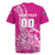 Custom New Zealand Rugby Silver Fern Rugby Jersey Aotearoa Kiwi Maori Pink Version - Polynesian Pride