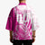 Custom New Zealand Rugby Silver Fern Kimono Aotearoa Maori Pink Version - Polynesian Pride