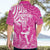 New Zealand Silver Fern Rugby All Pink Hawaiian Shirt Maori Tiki Player With Ta Moko Tribal - Polynesian Pride