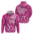New Zealand Silver Fern Rugby All Pink Hoodie Maori Tiki Player With Ta Moko Tribal - Polynesian Pride