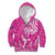 New Zealand Silver Fern Rugby All Pink Kid Hoodie Maori Tiki Player With Ta Moko Tribal - Polynesian Pride