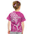 New Zealand Silver Fern Rugby All Pink Kid T Shirt Maori Tiki Player With Ta Moko Tribal - Polynesian Pride