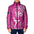 New Zealand Silver Fern Rugby All Pink Padded Jacket Maori Tiki Player With Ta Moko Tribal - Polynesian Pride