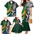 Custom New Zealand and South Africa Rugby Family Matching Mermaid Dress and Hawaiian Shirt Silver Fern Protea Pattern World Cup 2023 LT01 - Polynesian Pride