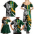 Custom New Zealand and South Africa Rugby Family Matching Summer Maxi Dress and Hawaiian Shirt Silver Fern Protea Pattern World Cup 2023 LT01 - Polynesian Pride