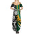 Custom New Zealand and South Africa Rugby Family Matching Summer Maxi Dress and Hawaiian Shirt Silver Fern Protea Pattern World Cup 2023 LT01 - Polynesian Pride