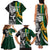 Custom New Zealand and South Africa Rugby Family Matching Tank Maxi Dress and Hawaiian Shirt Silver Fern Protea Pattern World Cup 2023 LT01 - Polynesian Pride