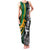 Custom New Zealand and South Africa Rugby Family Matching Tank Maxi Dress and Hawaiian Shirt Silver Fern Protea Pattern World Cup 2023 LT01 Mom's Dress Art - Polynesian Pride