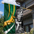 New Zealand and South Africa Rugby Garden Flag Silver Fern Protea Pattern World Cup 2023 LT01 - Polynesian Pride