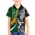 Custom New Zealand and South Africa Rugby Kid Hawaiian Shirt Silver Fern Protea Pattern World Cup 2023 LT01 Kid Art - Polynesian Pride