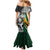 Custom New Zealand and South Africa Rugby Mermaid Dress Silver Fern Protea Pattern World Cup 2023 LT01 - Polynesian Pride