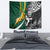 New Zealand and South Africa Rugby Tapestry Silver Fern Protea Pattern World Cup 2023 LT01 - Polynesian Pride