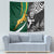 New Zealand and South Africa Rugby Tapestry Silver Fern Protea Pattern World Cup 2023 LT01 - Polynesian Pride