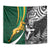 New Zealand and South Africa Rugby Tapestry Silver Fern Protea Pattern World Cup 2023 LT01 - Polynesian Pride