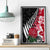 New Zealand and England Rugby Canvas Wall Art Silver Fern With Red Rose World Cup 2023 LT01 - Polynesian Pride