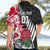 Custom New Zealand and England Rugby Hawaiian Shirt Silver Fern With Red Rose World Cup 2023 LT01 - Polynesian Pride