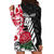 Custom New Zealand and England Rugby Hoodie Dress Silver Fern With Red Rose World Cup 2023 LT01 - Polynesian Pride