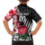 Custom New Zealand and England Rugby Kid Hawaiian Shirt Silver Fern With Red Rose World Cup 2023 LT01 - Polynesian Pride