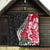 New Zealand and England Rugby Quilt Silver Fern With Red Rose World Cup 2023 LT01 - Polynesian Pride