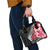 New Zealand and England Rugby Shoulder Handbag Silver Fern With Red Rose World Cup 2023 LT01 - Polynesian Pride