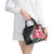 New Zealand and England Rugby Shoulder Handbag Silver Fern With Red Rose World Cup 2023 LT01 - Polynesian Pride