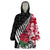 Custom New Zealand and England Rugby Wearable Blanket Hoodie Silver Fern With Red Rose World Cup 2023 LT01 One Size Art - Polynesian Pride