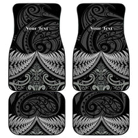 Toitu Te Tiriti Aotearoa Silver Fern Car Mats New Zealand Maori Pattern LT01 - Polynesian Pride