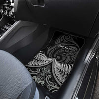 Toitu Te Tiriti Aotearoa Silver Fern Car Mats New Zealand Maori Pattern LT01 - Polynesian Pride