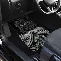 Toitu Te Tiriti Aotearoa Silver Fern Car Mats New Zealand Maori Pattern LT01 - Polynesian Pride