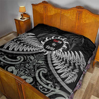 Toitu Te Tiriti Aotearoa Silver Fern Quilt New Zealand Maori Pattern