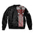 Toitu Te Reo Maori Toitu Te Whenua Toitu Te Tiriti Bomber Jacket Maori Warrior New Zealand