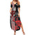 Toitu Te Reo Maori Toitu Te Whenua Toitu Te Tiriti Summer Maxi Dress Maori Warrior New Zealand