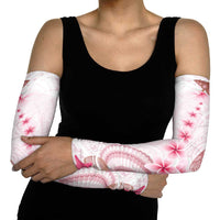 Pink Plumeria Sea Shell Arm Sleeves Starfish Polynesian Pattern LT01 - Polynesian Pride