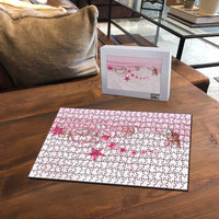 Pink Plumeria Sea Shell Puzzle Starfish Polynesian Pattern LT01 - Polynesian Pride