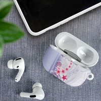 Purple Plumeria Sea Shell AirPods Case Starfish Polynesian Pattern LT01 - Polynesian Pride