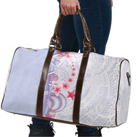 Purple Plumeria Sea Shell Travel Bag Starfish Polynesian Pattern LT01 - Polynesian Pride