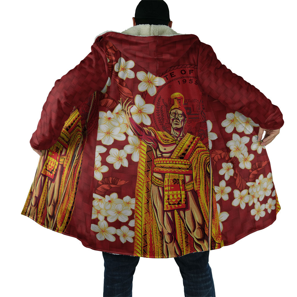 Hawaii King Kamehameha Cloak Plumeria Lauhala Pattern LT01 - Polynesian Pride