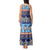Hawaii Turtles Pattern Special Blue Tank Maxi Dress - Polynesian Pride