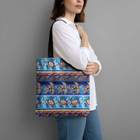Hawaii Turtles Pattern Special Blue Tote Bag - Polynesian Pride