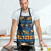 Hawaii Turtles Starfish Unique Pattern Apron LT01 - Polynesian Pride