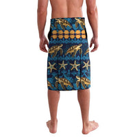 Hawaii Turtles Starfish Unique Pattern Lavalava - Polynesian Pride