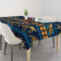Hawaii Turtles Starfish Unique Pattern Tablecloth LT01 - Polynesian Pride