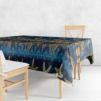 Hawaii Turtles Starfish Unique Pattern Tablecloth LT01 - Polynesian Pride