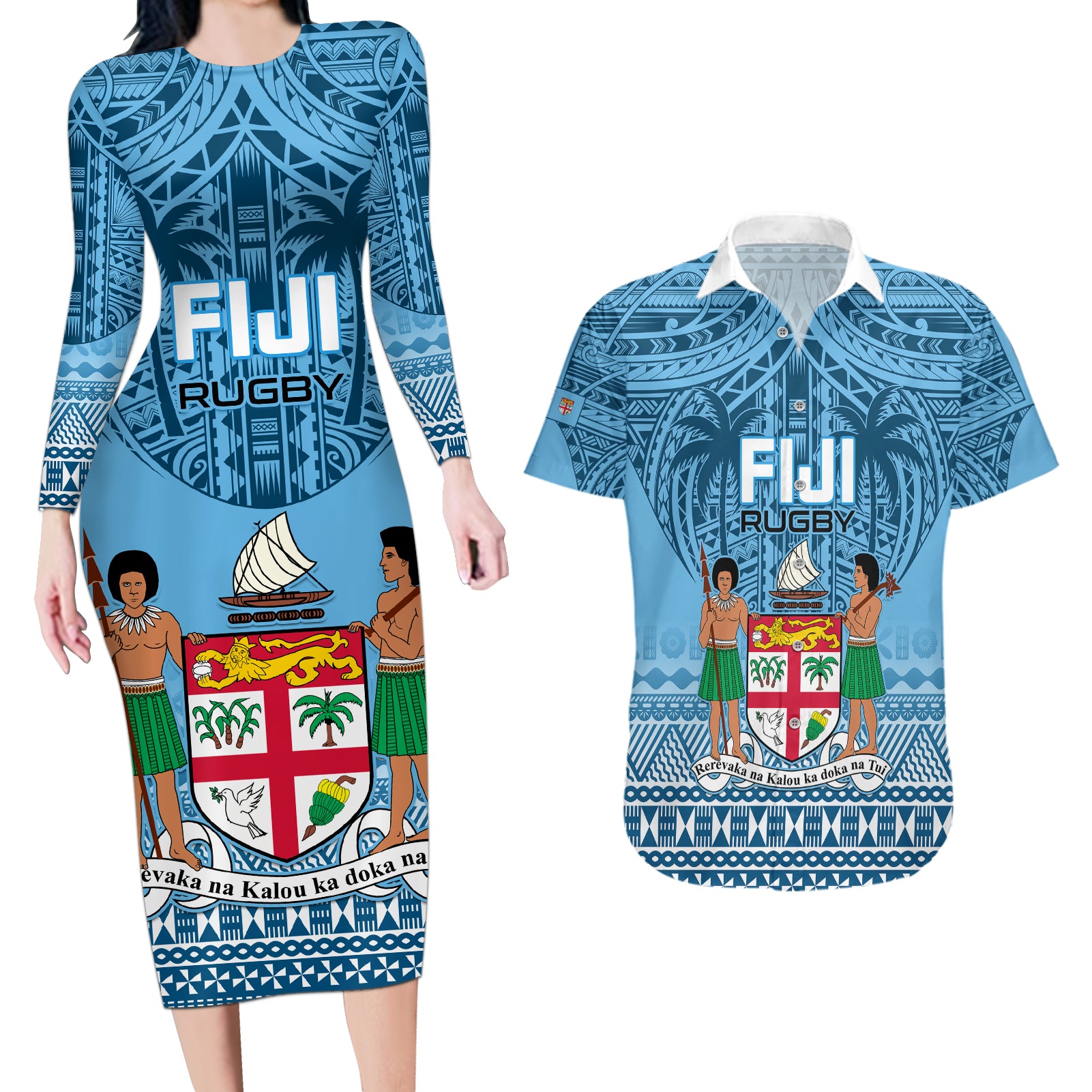 fiji-rugby-couples-matching-long-sleeve-bodycon-dress-and-hawaiian-shirt-fijian-go-2023-world-cup