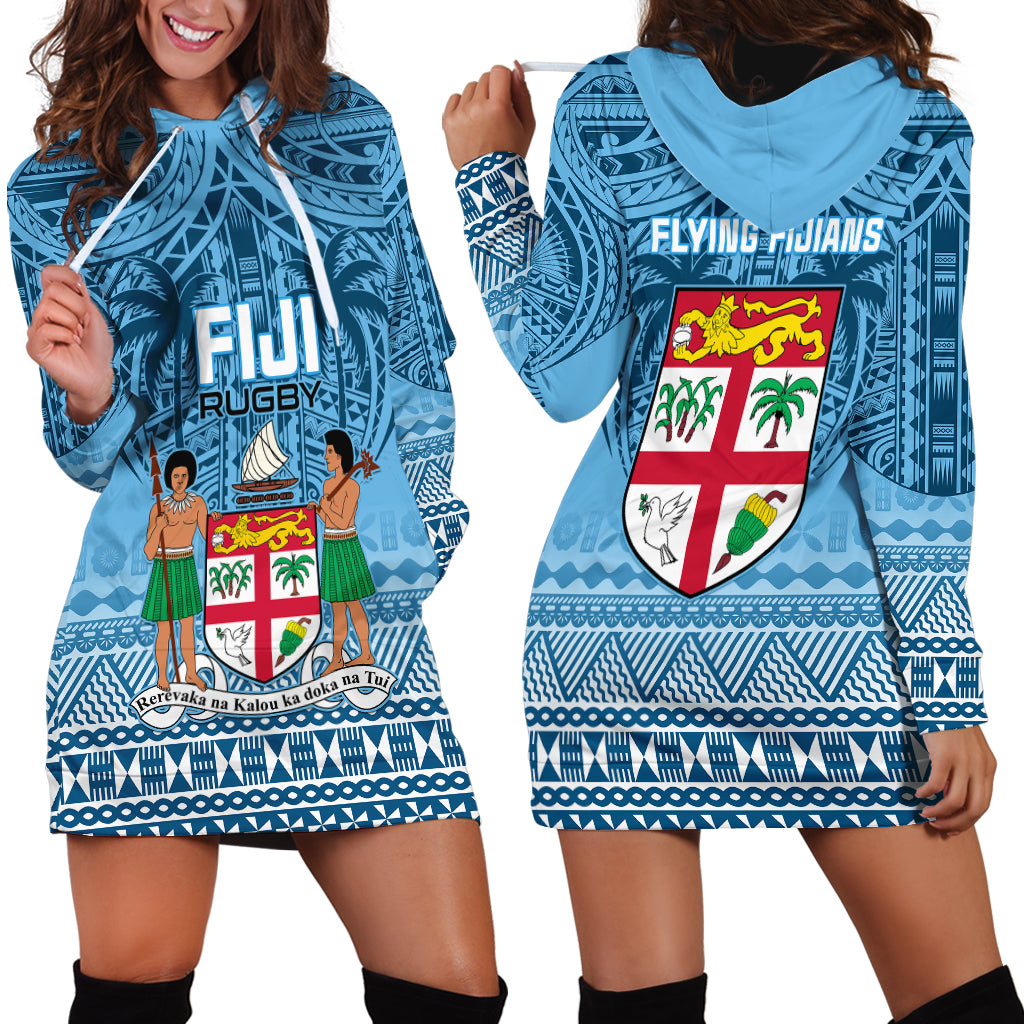 Fiji Rugby Hoodie Dress Fijian Go 2023 World Cup LT01 - Polynesian Pride
