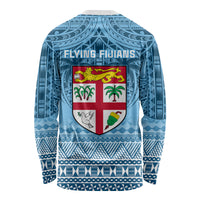 Fiji Rugby Long Sleeve Shirt Fijian Go 2023 World Cup LT01 - Polynesian Pride